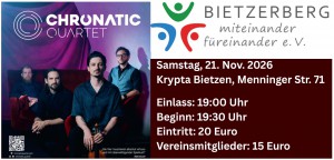 Ankündigung Veranstaltung